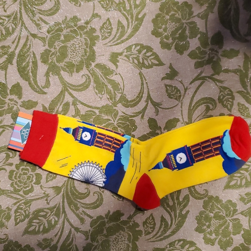 London Theme Socks. NWT